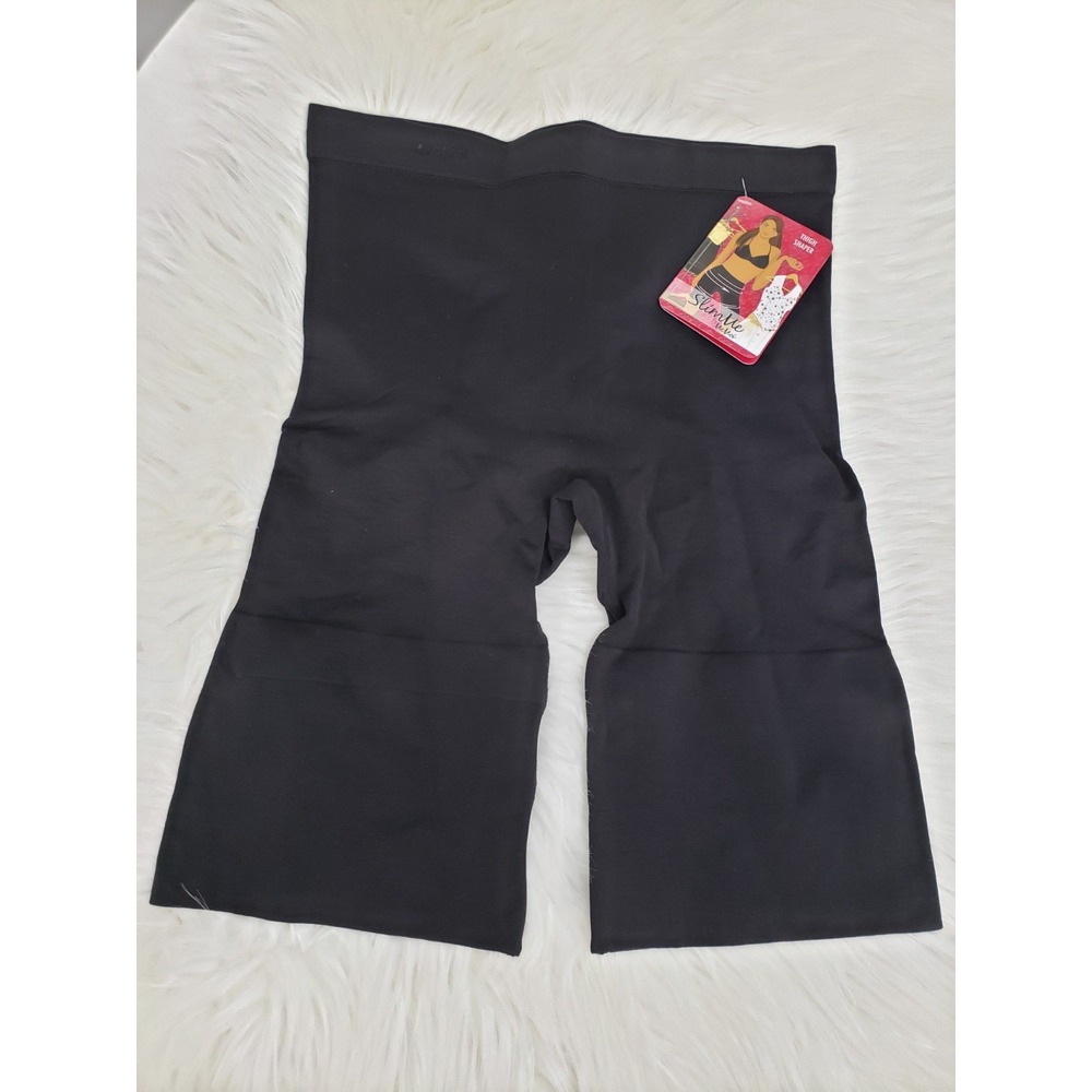 NEW Slim Me By MeMoi  Thigh Shaper MSM-107 SIZE‎ LARGE  Black